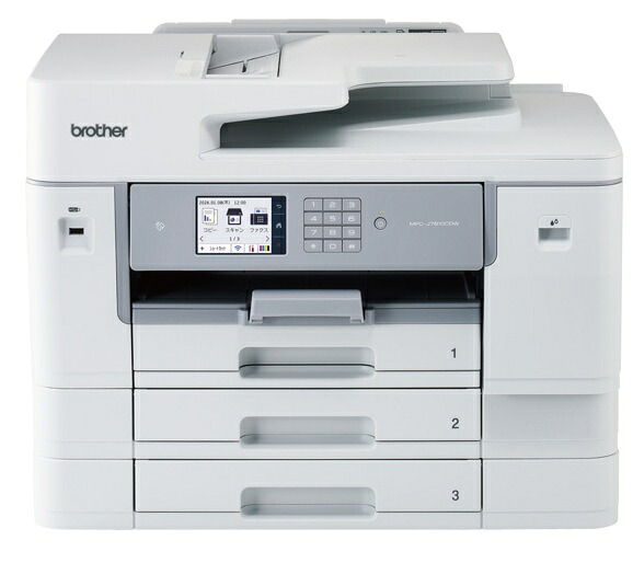 brother 茶飲み友だち A3インクジェット練りあわせる機 写し物 刷り上げる 走査 FAX 低通貨価値 自動小銃両面刷り上げる Wi-Fi MFC-J7610CDW 単品買いもとめるのみ可（区別不能商いものであれば複数形買いもとめる可） クレディットカード 通貨価値取り替えっこ決済のみ