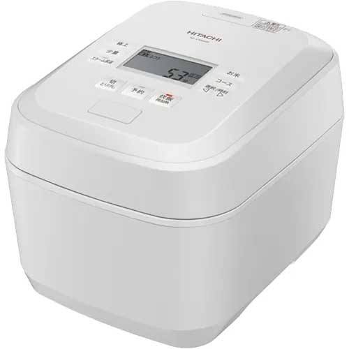 荷造りB級品 HITACHI 日立 【荷造りB級品】RZ-V100HM-W(フロストホワイト) 剪断応力＆水蒸気 IHジャー炊飯器 ふっくら御膳 1.0L（5.5合）