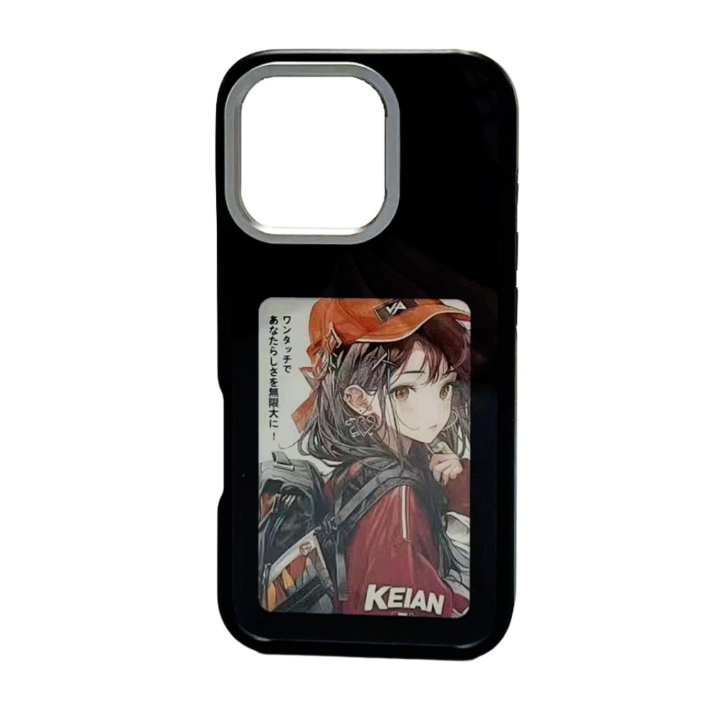 恵安 AIKCASE-16P-BK iPhone16Pro用 Smart Canvas AI CASE/スマートキャンバスAIケース