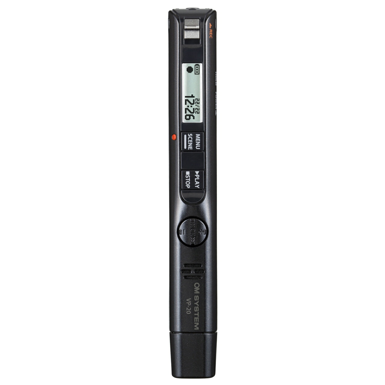 OM SYSTEM オーエムシステム VP-20 BLK（メタリックブラック） ICレコーダー Voice-Trek 8GB