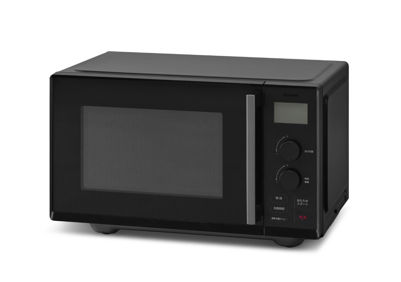 押すだけ！迅速さあたため「タイパレンジ」 IRIS OHYAMA アイリスオーヤマ IMB-FD2204-B 黒いこと タイパレンジ 22L 迅速さあたため
