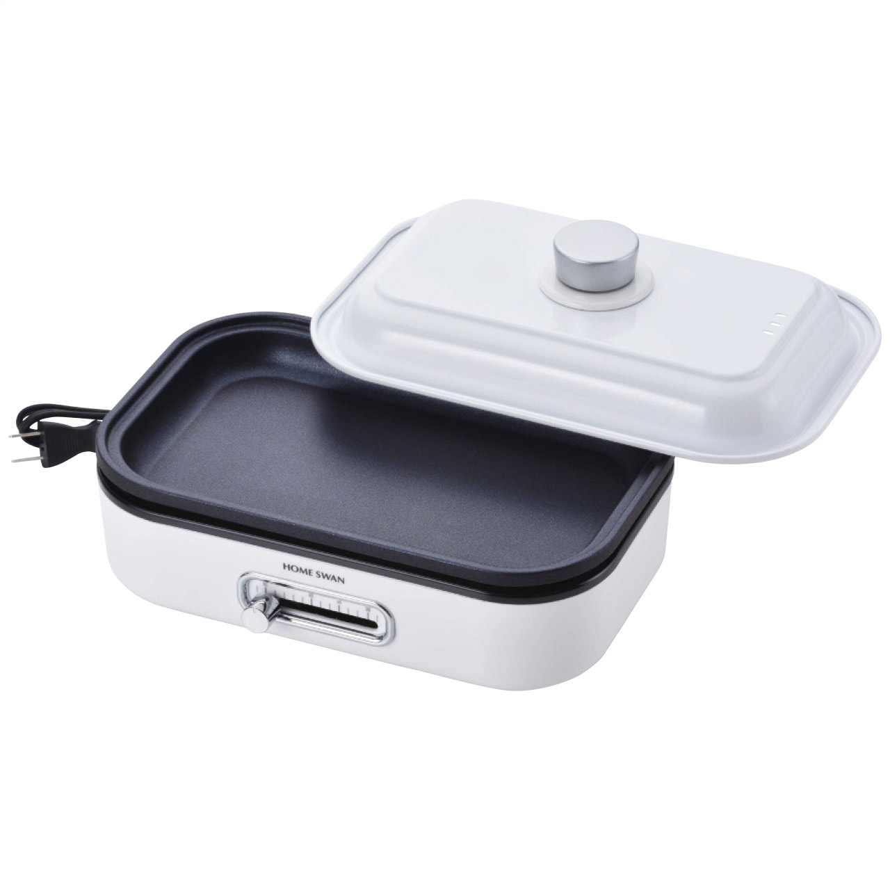 NIITSU 新津興器 ★★★ホームスワン ソロホットプレート(蓋付)