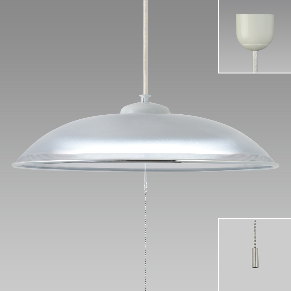 Hotalux ホタルクス HCDD1253-X　ＬＥＤペンダント ～12畳 スモーク樹脂 クローム飾り コード吊