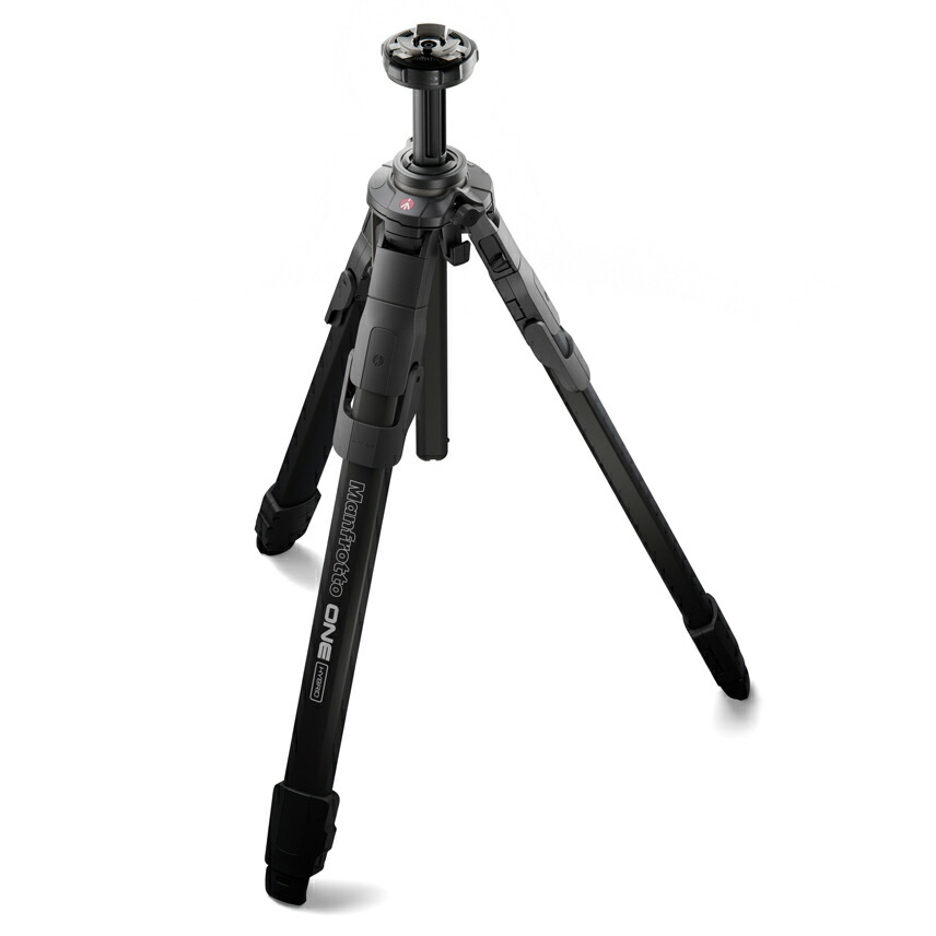 Manfrotto マンフロット ONE 軽銀三脚 MTONEA 黒いこと 【変わり種三脚取り合わせ Manfrotto ONE つづき物】