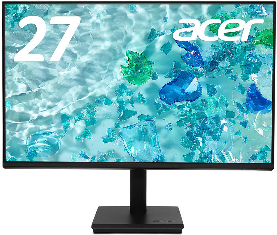 Acer エイサー WQHD相応う 27型液晶見せびらかす SDGs (HDMI×2、DP×1/黒いこと/HDMI・DP有線テレビ付/3年引き受ける) V277UGbmiipx