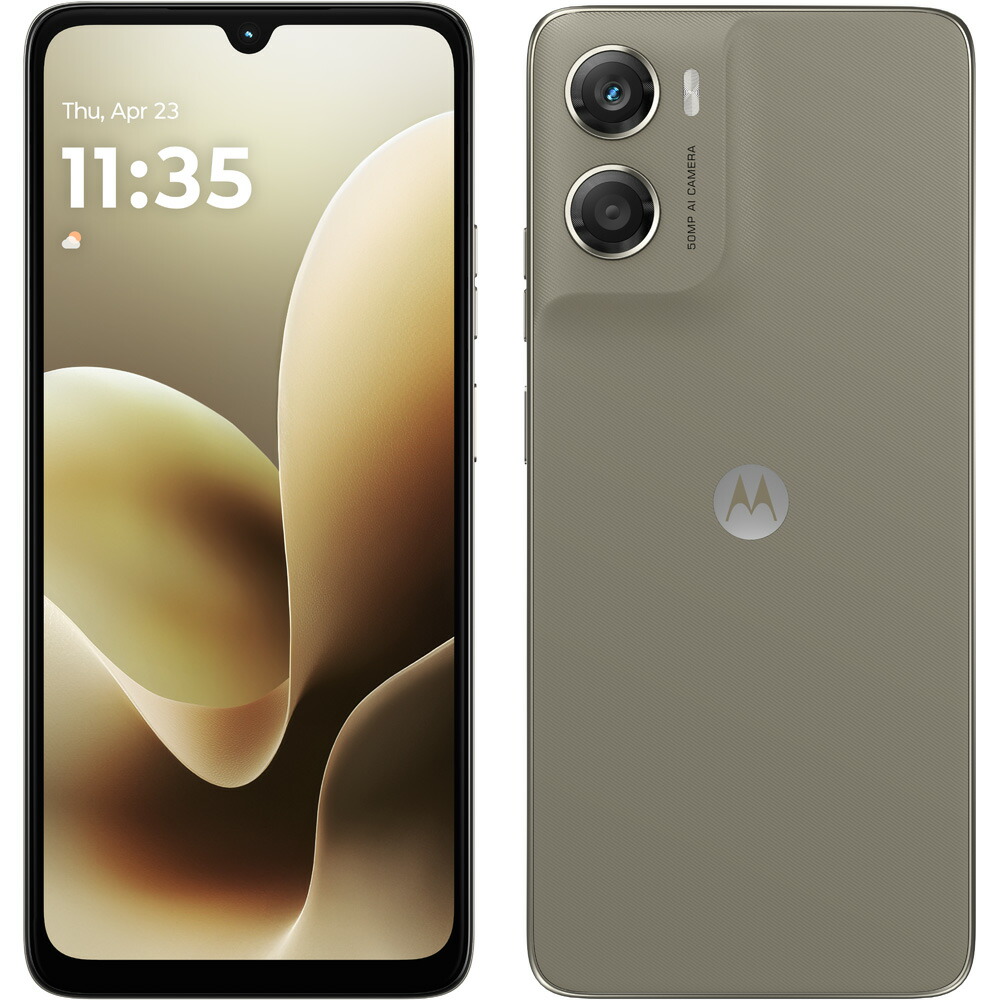 Motorola モトローラ 6.9型SIMフリースマートフォン moto g06 ローレルオーク PB9B0013JP 置き目代わりになる店