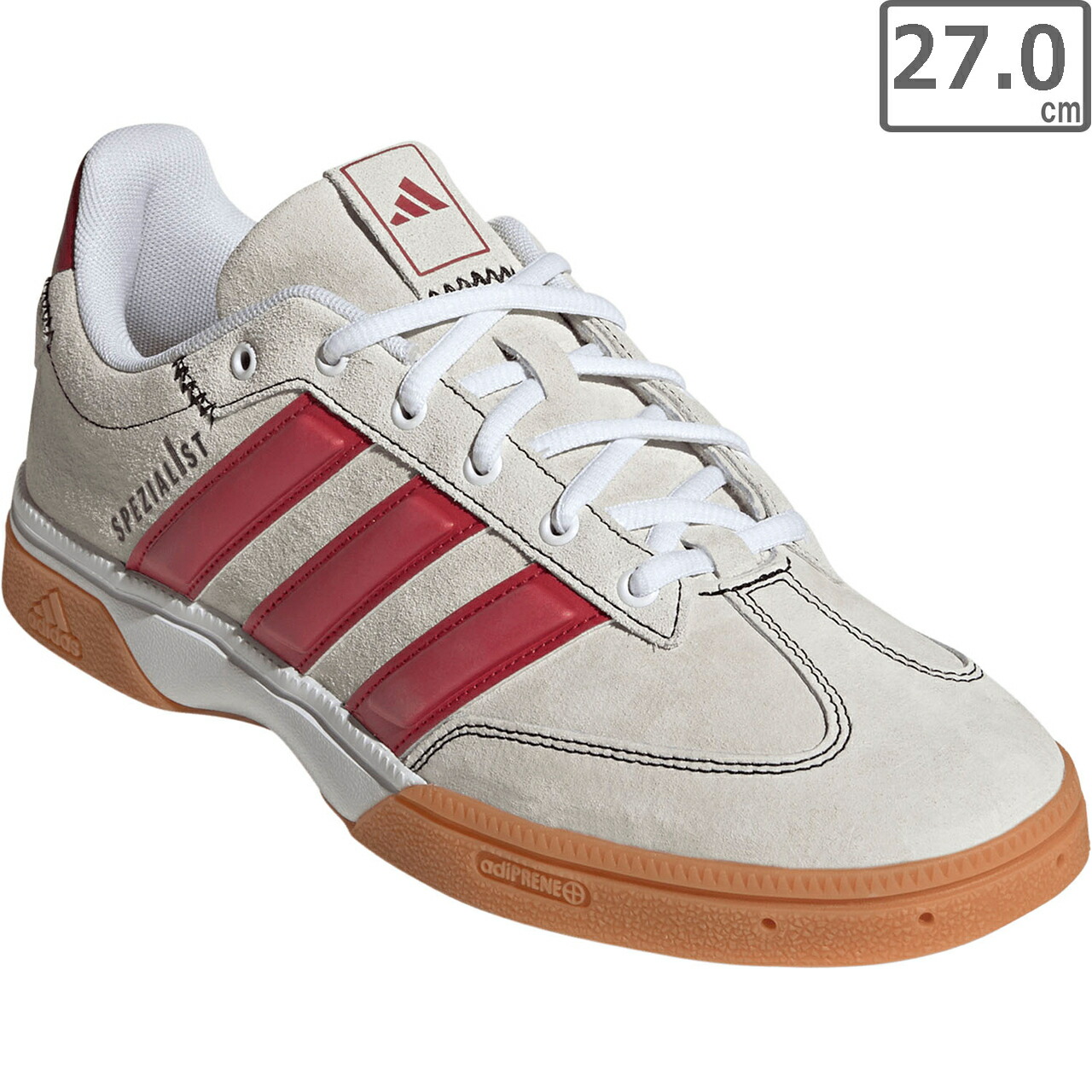 adidas アディダス 【メンズ】Spezialist インドア / Spezialist Indoor JR9587 【27.0cm】 【フットウェアホワイト/フットウェアホワイト/コアブラック】