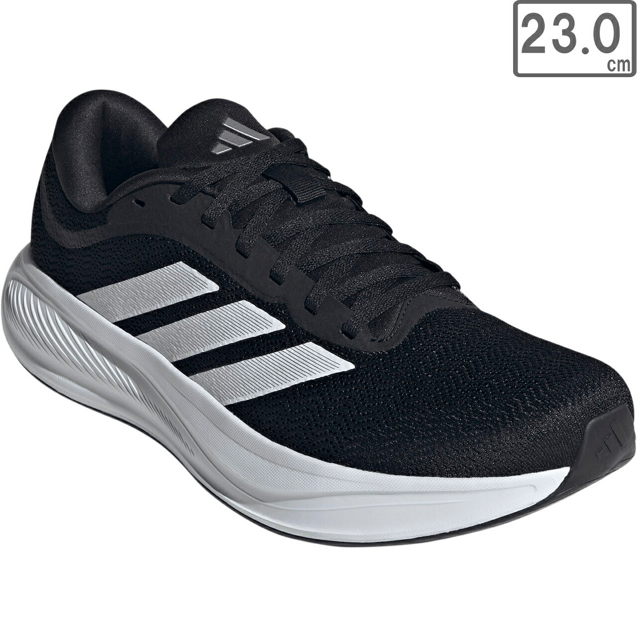 adidas アディダス 【ユニセックス】RESPONSE RUNNER 2 KJ1736 【23.0cm】 【コアブラック/フットウェアホワイト/マットシルバー】