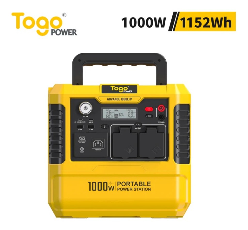 TogoPower ADVANCE1080LFP TogoPower 携帯型ワット数 ADVANCE1080LFP