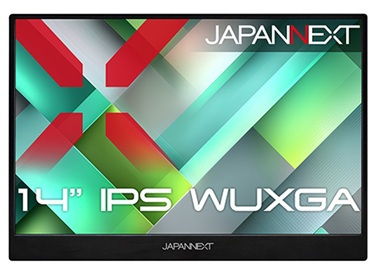 JAPANNEXT ジャパンネクスト WUXGA相応う 14型液晶見せびらかす/miniHDMI×1、USB-C×2/黒いこと/金棒引き/2年引き受ける JN-MD-IPS14WX