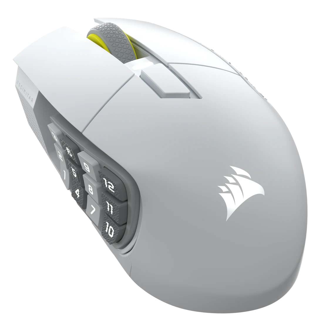 CORSAIR コルセア SCIMITAR ELITE WIRELESS SE MMO ゲーミングマウス 白いこと (AP) CH-9314011-AP