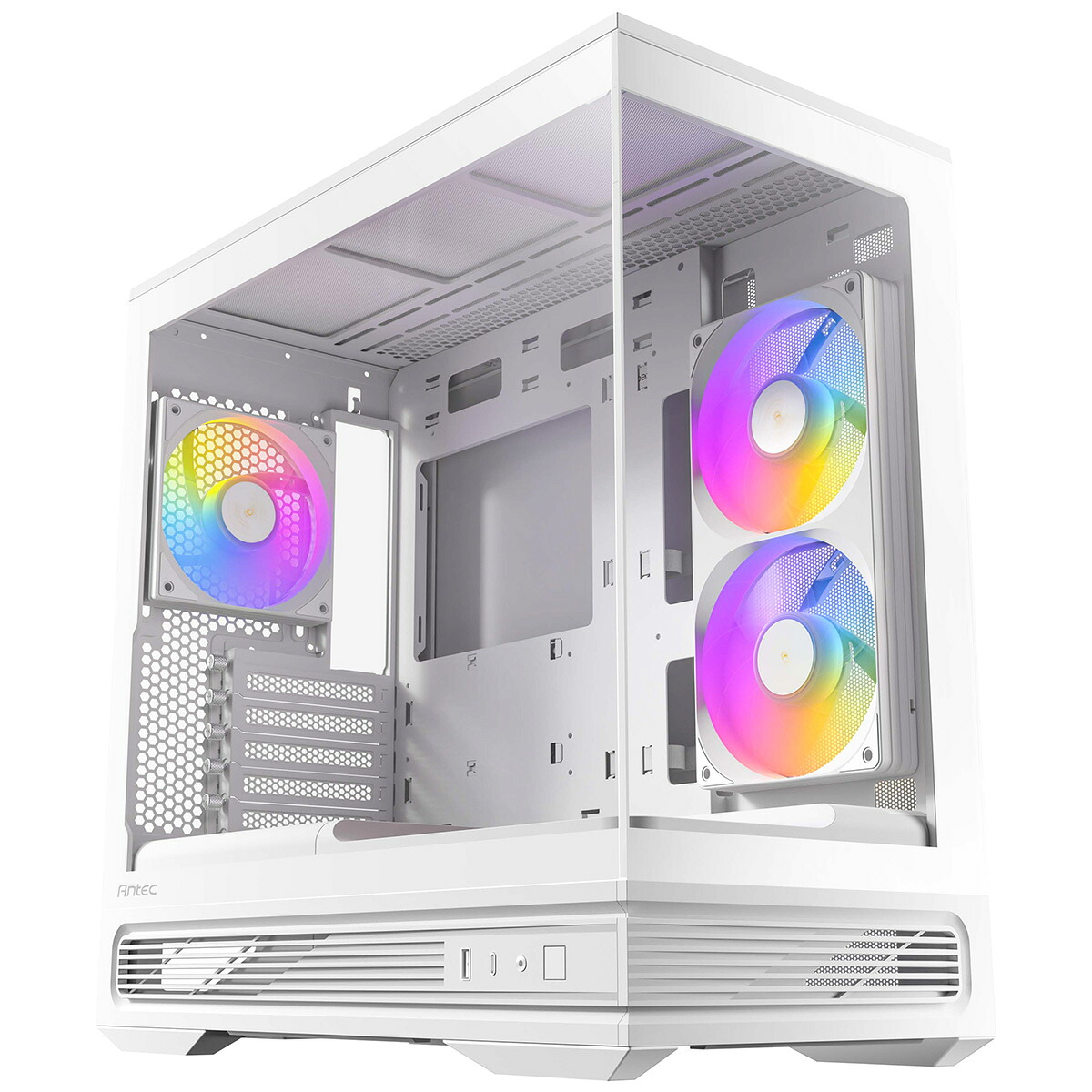 Antec アンテック ミニタワーPCケース ホワイト Constellation C2M ARGB White｜ムラウチ