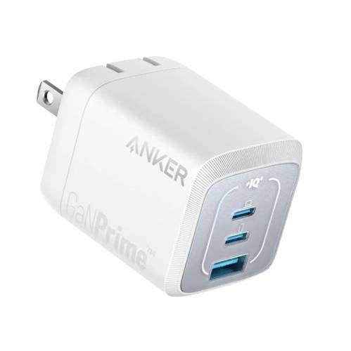 Anker A2669N22 Anker Prime Wall Charger(67W 3ports GaN)白いこと
