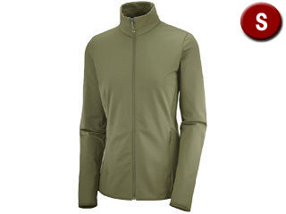 Salomon サロモン Outrack Full Zip Mid W Sサイズ Olive Night Lc Paroquiasantateresinha Com Br