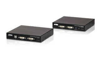 ATEN USB DVIデュアルディスプレイ HDBaseT 2.0 KVMエクステンダー CE624