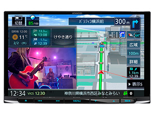 KENWOOD ケンウッド MDV-S809L SD USB DVD 8V型インダッシュモデル 彩