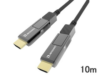ADTECHNO エーディテクノ AHG-010M(10m) 高強度光ファイバ脱着式HDMIケーブル ※キャンセル不可商品です