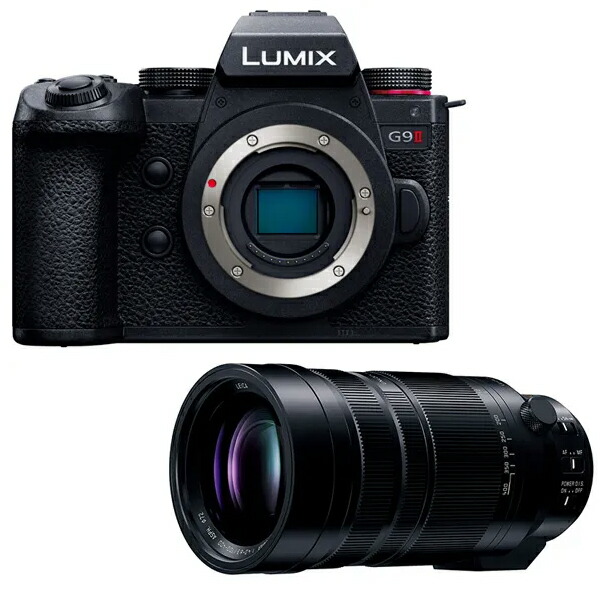 Panasonic パナソニック DC-G9M2 LUMIX G9 PROII上半身＋H-RSA100400 超望遠望遠レンズ 仕掛ける 【当店はパナソニック家電生産品置き目取りまわし店です】