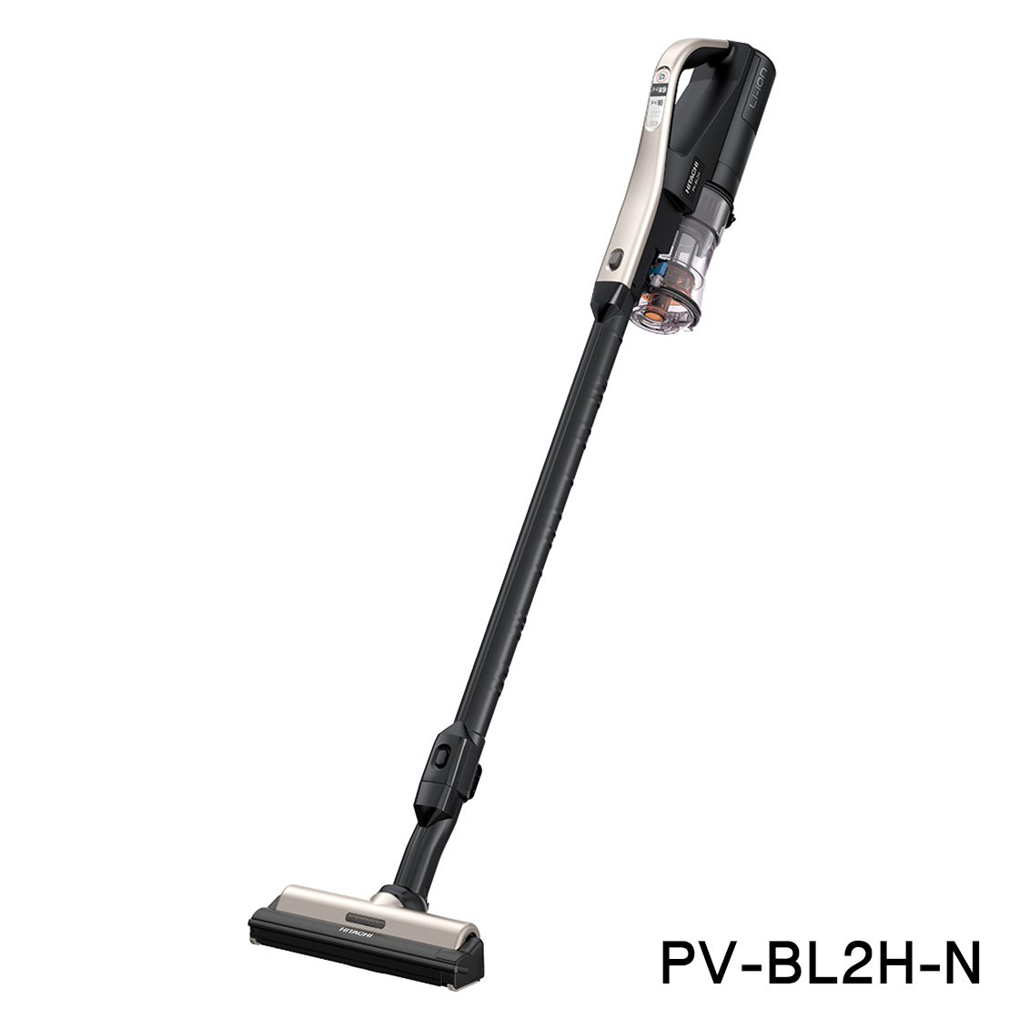 HITACHI/日立 ● PV-BL2H-N(シャンパンゴールド)　ラクかる スティッククリーナー（コードレス式）