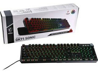 MSI エムエスアイ MSI Sonic Redキースイッチ採用 ゲーミングキーボード VIGOR GK71 SONIC JP
