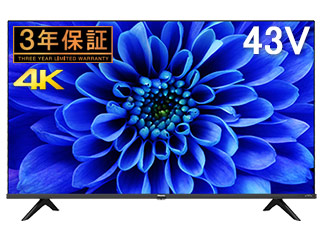 Hisense ハイセンス 43E6G 43V型 BS CS 4Kチューナー内蔵液晶テレビ