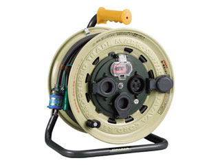 HATAYA ハタヤリミテッド サンタイガーレインボーリール 単相100V 50m アース・ブレーカー付 BX-501K