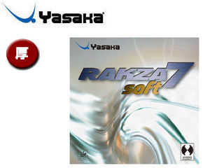 Yasaka/ヤサカ B77-20 裏ソフトラバー ラクザ7 ソフト 【厚】 （アカ）