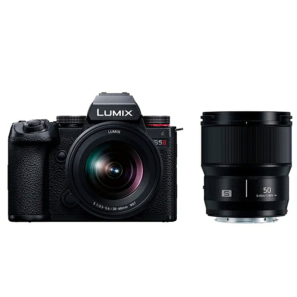 Panasonic パナソニック DC-S5M2W LUMIX S5II ダブルレンズキット フルサイズミラーレス一眼カメラ 【パナソニック正規取扱店】
