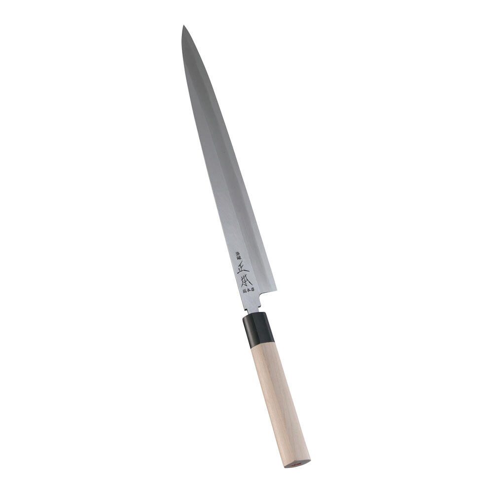 MASAMOTO 正本総本店 【正本】本霞・玉白鋼 柳刃刺身庖丁／３０ｃｍ