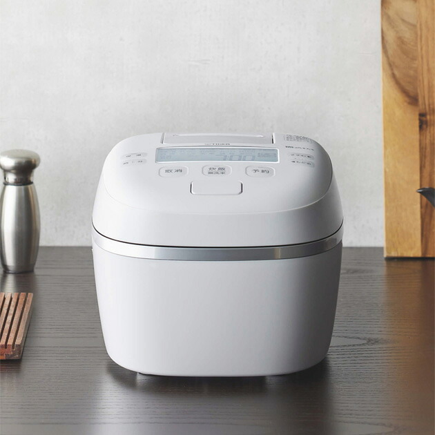 TIGER タイガー魔法瓶 JPI-X100-WX タルクホワイト 炊きたて ご泡火炊き 圧力IHジャー炊飯器 5.5合炊き 土鍋かまど釜 少量旨火炊き 少量高速 お手入れ 簡単|エムスタ