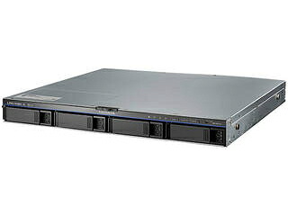 I・O DATA アイ・オー・データ 10GbE&マルチギガ Linux 法人4ドライブ 1UラックNAS 8TB (5年保証・データ復旧) HDL4-XA8-UB