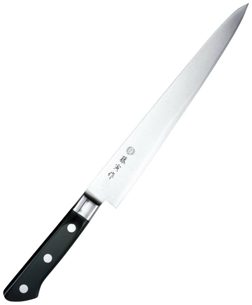 TOJIRO 藤次郎 【藤寅作】DP口金付筋引包丁240mm FU-805