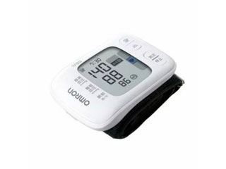 OMRON/オムロン HEM-6231T2-JE 手関節式血圧計 白いこと