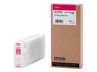 EPSON エプソン Sure Color用 インキ薬莢/350ml(マゼンタ) SC1M35