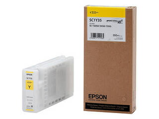 EPSON エプソン Sure Color用 インキ薬莢/350ml(黄色) SC1Y35