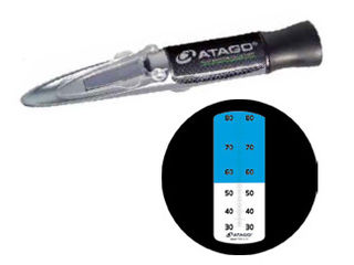 【楽天市場】ATAGO/アタゴ 手持屈折計（耐熱濃度計）／MASTER−80H：エムスタ