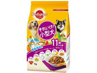 MARS/マースジャパンリミテッド ペディグリー それいけ!小型犬 11歳から用 チキン入り 1kg MARS/マースジャパンリミテッド ペディグリー それいけ!小型犬 11歳から用 チキン入り 1kg