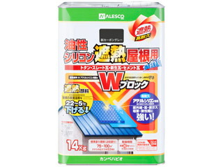 Kanpe Hapio カンペハピオ 油性シリコン遮熱屋根用 新カーボングレー 14K