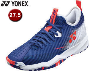 ヨネックス YONEX クレー・砂入り人工芝コート用 パワークッションフュージョンレブ4メンGC SHTF4MGC W RB 27.5
