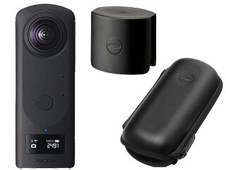 人気絶頂 楽天市場 Ricoh リコー Ricoh Theta Z1 51gb ブラック 全天球カメラ Tl 2 レンズキャップ Ts 2 セミハードケースセット 内蔵メモリー 51gb 大容量ストレージで快適に 360 カメラ Thetaz151set エムスタ 最先端 Lexusoman Com