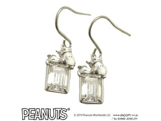 国際ブランド 楽天市場 バンビジュエリー株式会社 Peanuts Snoopy 70thアニバーサリーシルバーピアス スヌーピー Kpil0006 エムスタ 人気満点 Allobledi Ifm Tn