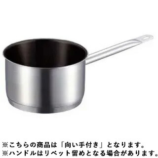 EBM 江部松商事 ＥＢＭ 18-8 労働者階級料理人IH 深型片手鍋 ３０糎 蓋無テフロン