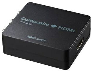 サンワサプライ コンポジット信号HDMI変換コンバータ VGA-CVHD4