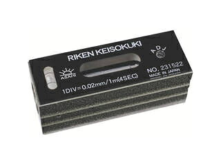 RIKEN/理研計測器製作所 精密水準器平形(一般工作用) RFL-1010