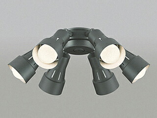 ODELIC/オーデリック WF279PR　シーリングファン灯具 [可動型スポットタイプ・6灯] (電球色/昼白色)【～8畳】｜エムスタ