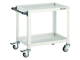 TRUSCO/トラスコ中山 バーディワゴン 600X400XH880 ウレタン車輪 ホワイト BDW-963U-W