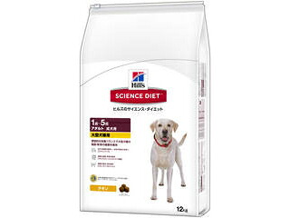 Hills 日本ヒルズ・コルゲート サイエンス・ダイエット アダルト 大型犬種用 成犬用 1歳～5歳 12kg