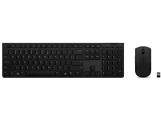 Lenovo レノボ Lenovo プロフェッショナル ワイヤレス 充電式 キーボード&マウス - 日本語 4X31K03952