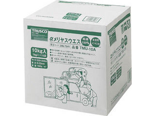 TRUSCO/トラスコ中山 αメリヤスウエス 汎用タイプ (10kg入) TMU-10A|エムスタ