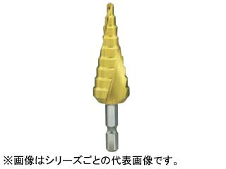 TRUSCO トラスコ中山 六角軸ステップドリル 2枚刃チタンコーティング 4～20mm TSDSC20